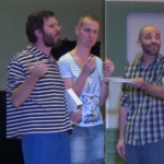 Expo Les Nouveaux Mythes - Performance Théatrâle "Pour un empire" de Stéphane Müh.