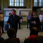 Expo Les Nouveaux Mythes - Performance Théâtrale "Pour un empire" de Stéphane Müh.