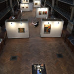 Exposition "Les Nouveaux Mythes". Vue d'ensemble de l'ancien Musée de peinture de Grenoble. 